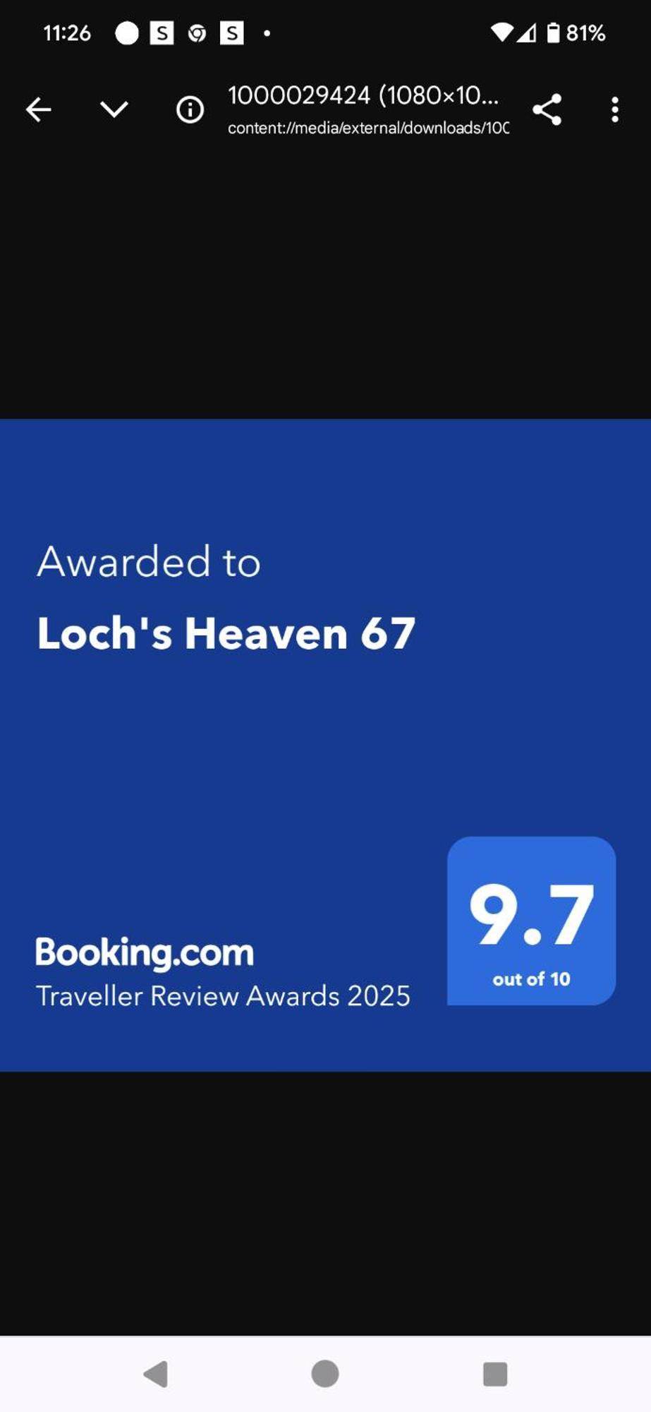 Вилла Loch'S Heaven 67 Balminnoch Экстерьер фото
